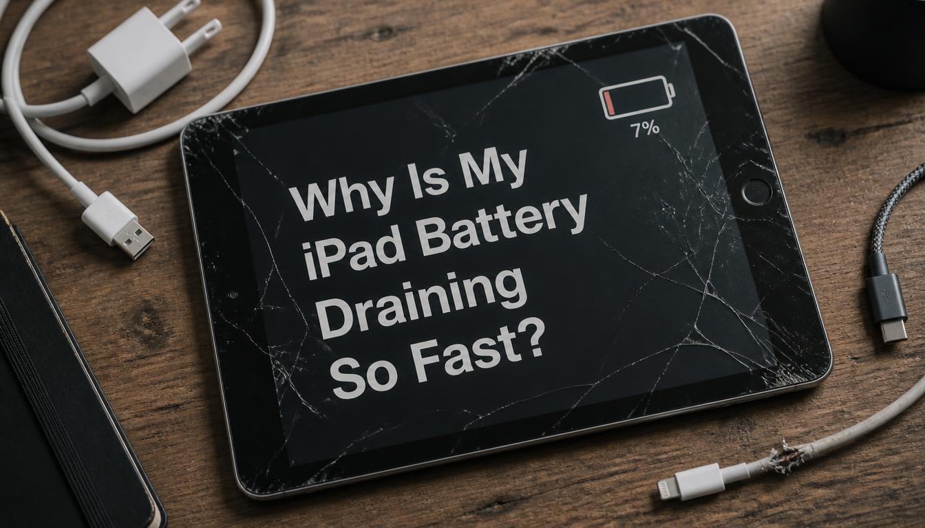 Why is my iPad battery draining so fast guide